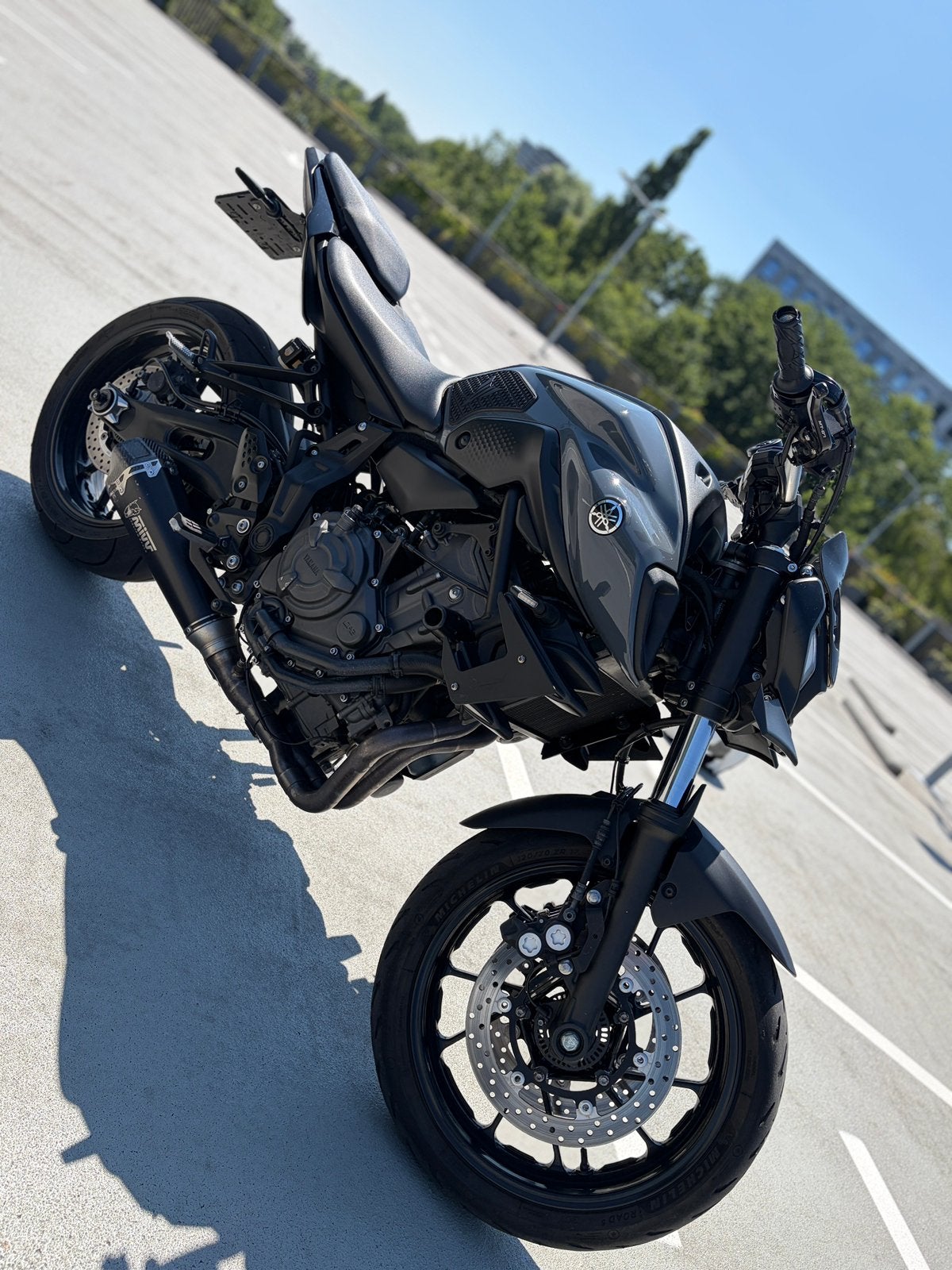 Yamaha MT-07 2022 ‼️A2 vol vermogen ‼️Naked Bike, 2 cilinders, Sportuitlaat, Gebruikt, Particulier