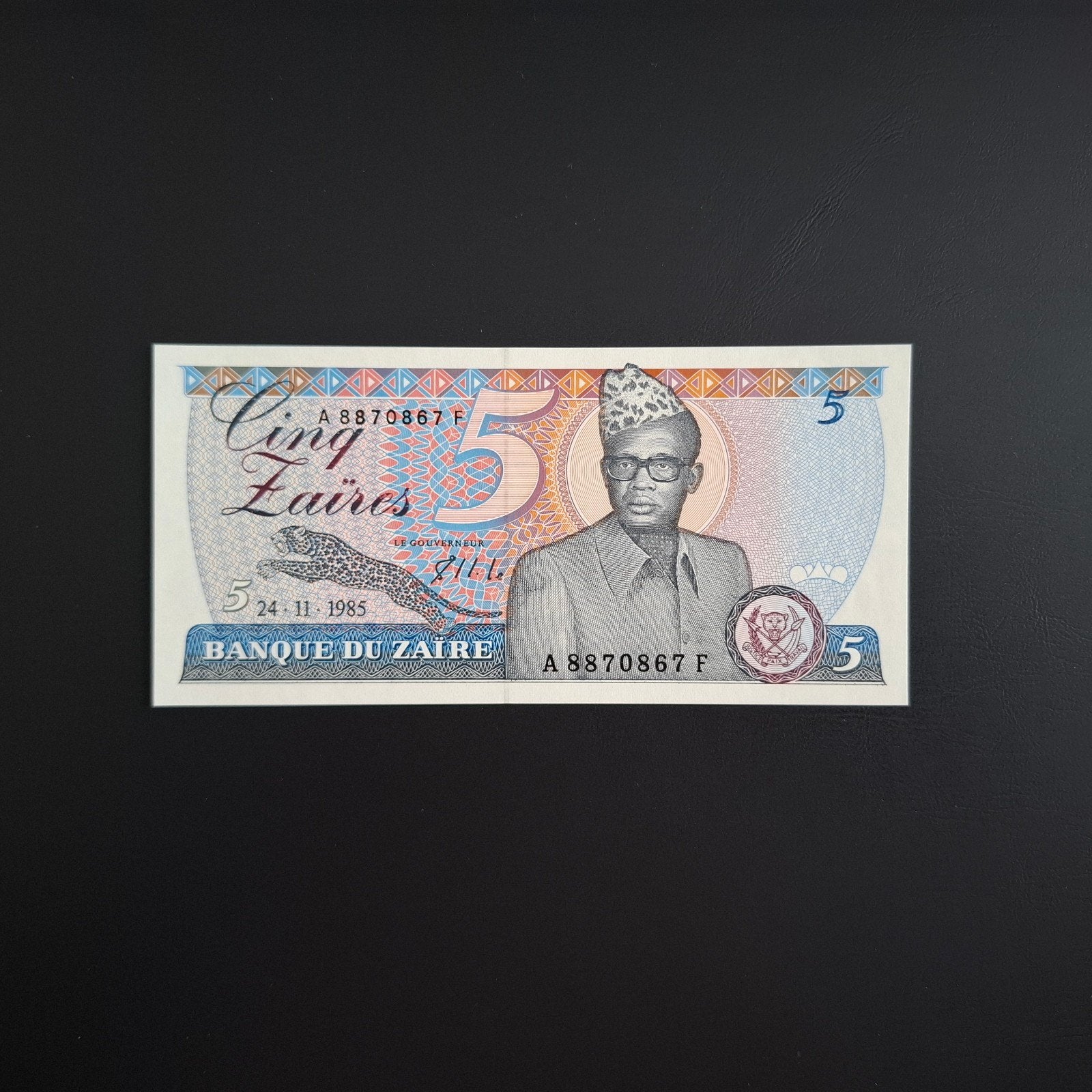 5 zaire Zaïre #049, Verzenden, Overige landen, Los biljet