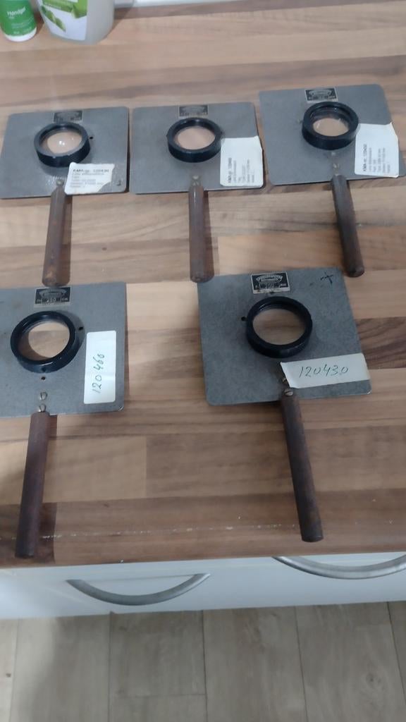 Spindler & Hoyer Göttingen lenzen (set van 5), Ophalen of Verzenden, Gebruikt, Overige typen