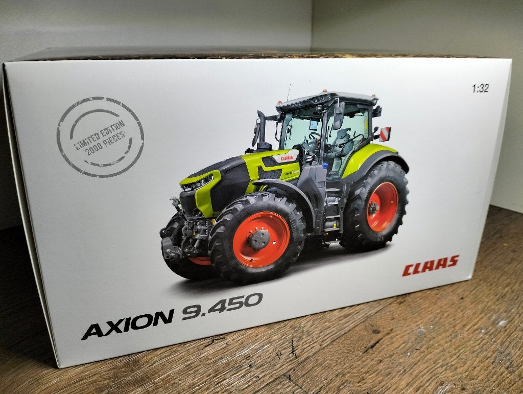 Te koop Marge Models Claas Axion 9.450 Gelimiteerd model ., Hobby en Vrije tijd, Ophalen of Verzenden, Nieuw, Tractor of Landbouw