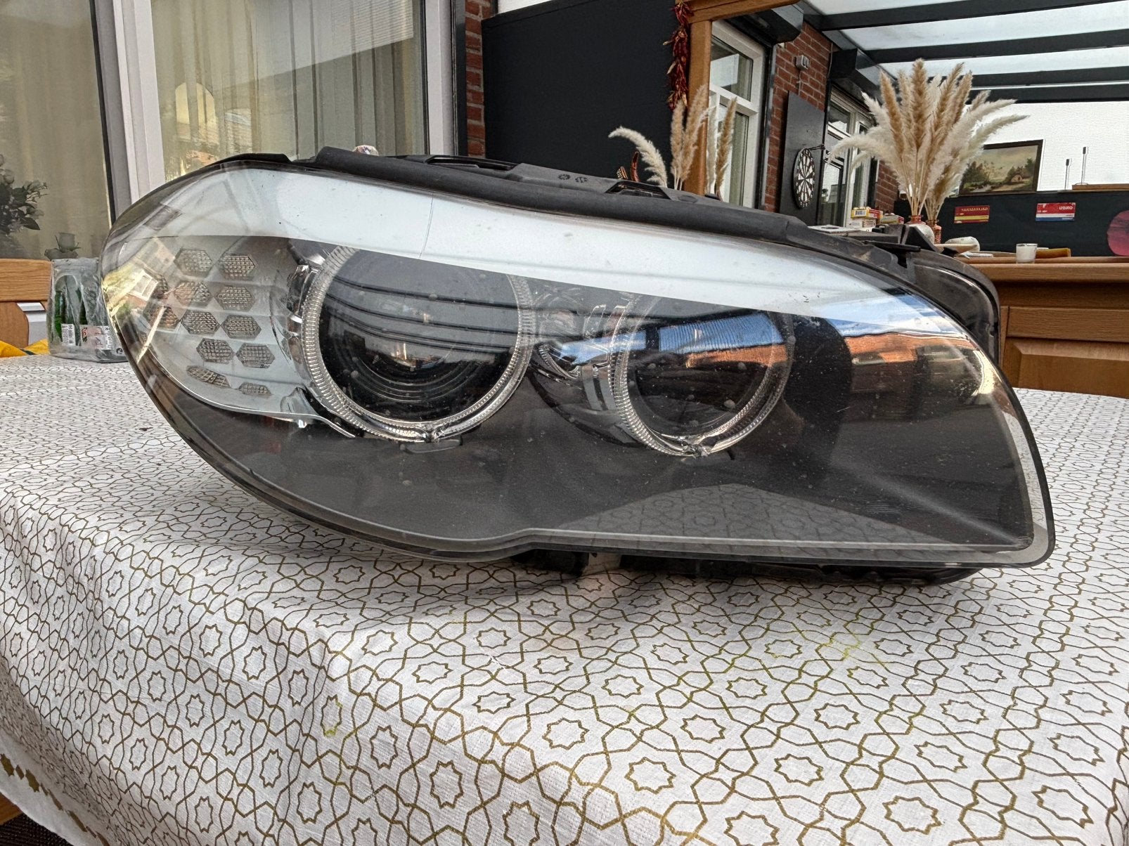 BMW 5 Serie F10 F11 Koplamp Rechts LED Xenon, Ophalen, BMW