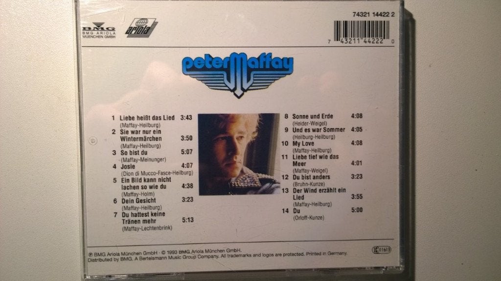 Peter Maffay - Liebeslieder, Ophalen of Verzenden, Zo goed als nieuw, Pop, Album