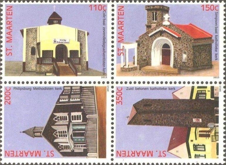 01-07 Sint Maarten 124/7 postfris, Verzenden, Postfris