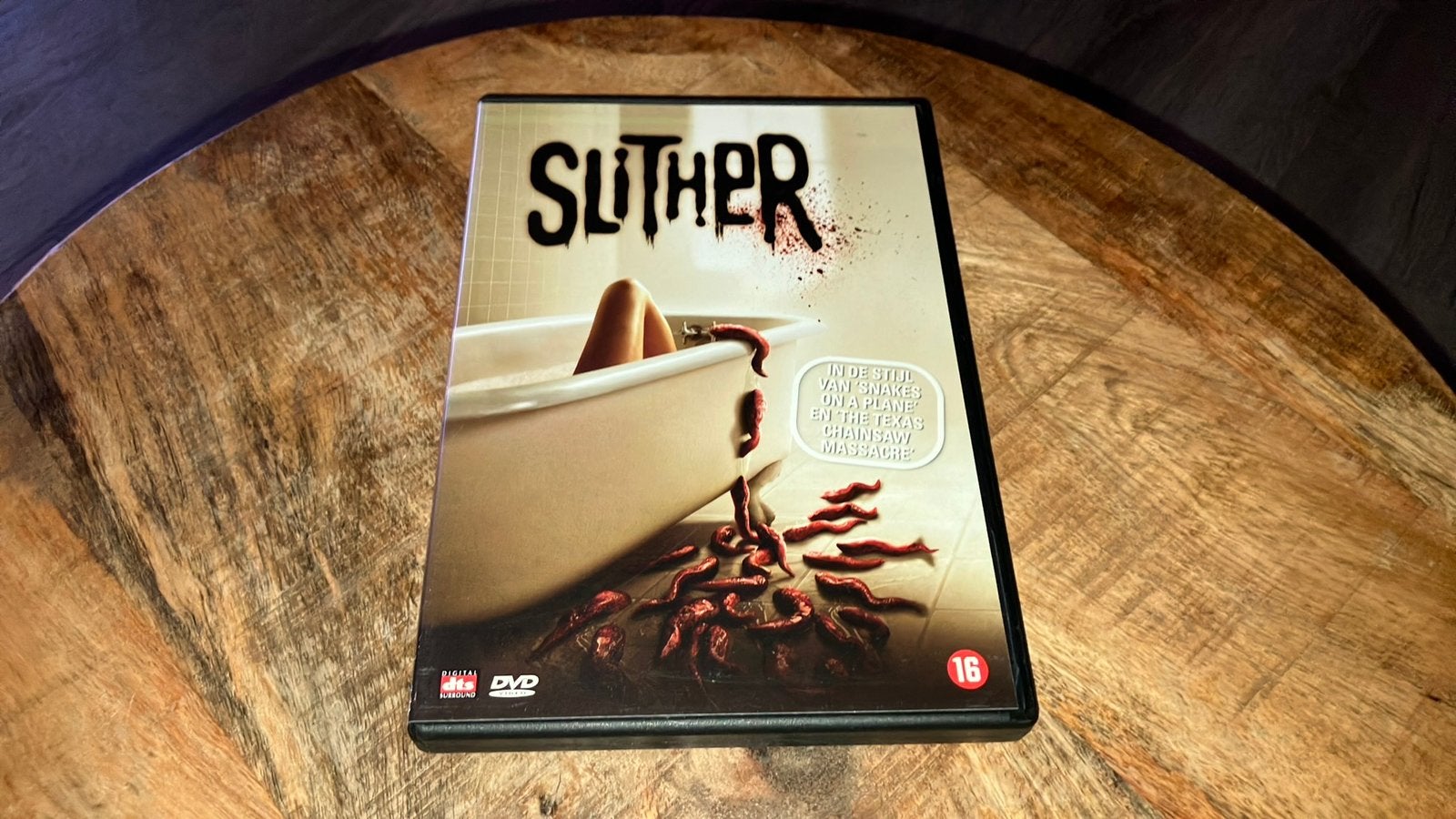 Slither dvd, Ophalen of Verzenden, Zo goed als nieuw