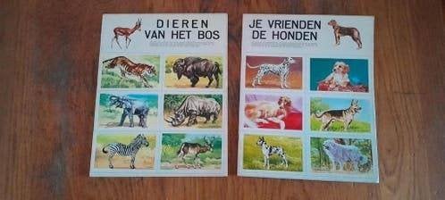 2 x plaatjes boek Dieren van het Bos - Je Vrienden de Honden, Ophalen of Verzenden, Gelezen, Plaatjesalbum