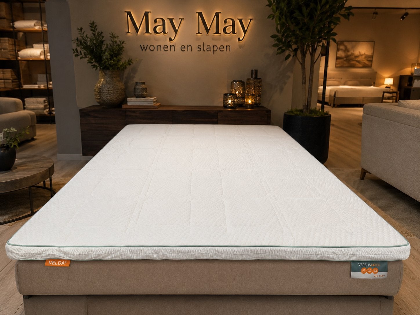 Splittopper Latex 180x210cn Dikte 7cm 50% Korting E-7403, Ophalen, 210 cm, Mwonenenslapen, Mwonenenslapen@ziggo.nl