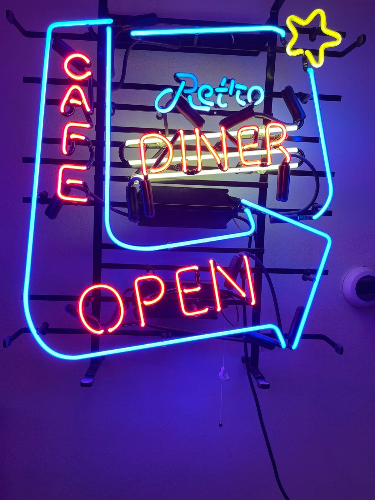 Mooie neon licht reclame, Ophalen of Verzenden, Zo goed als nieuw, Lichtbak of (neon) lamp