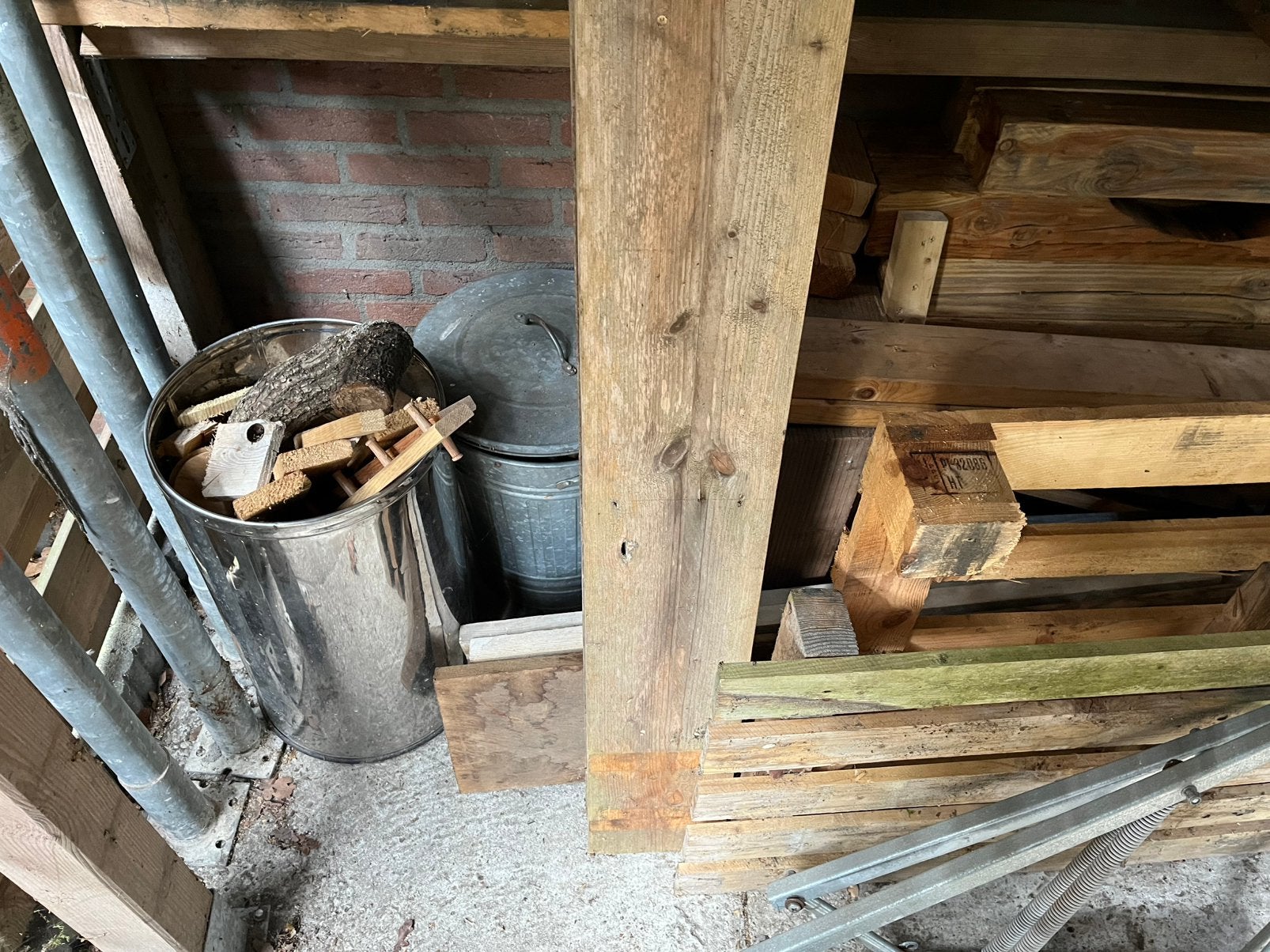 Haardhout allesbrander, Minder dan 3 m³, Ophalen, Overige houtsoorten, Blokken