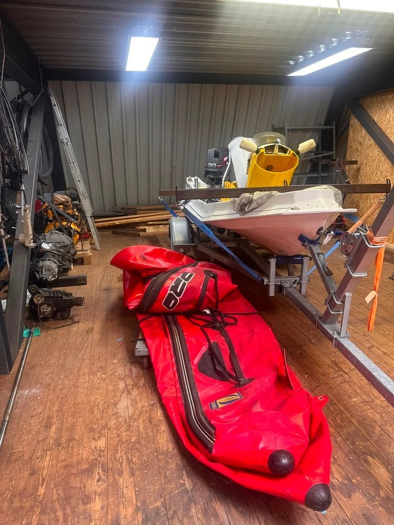 zodiac pro 470 met Rhino Rider console en motor klusboot