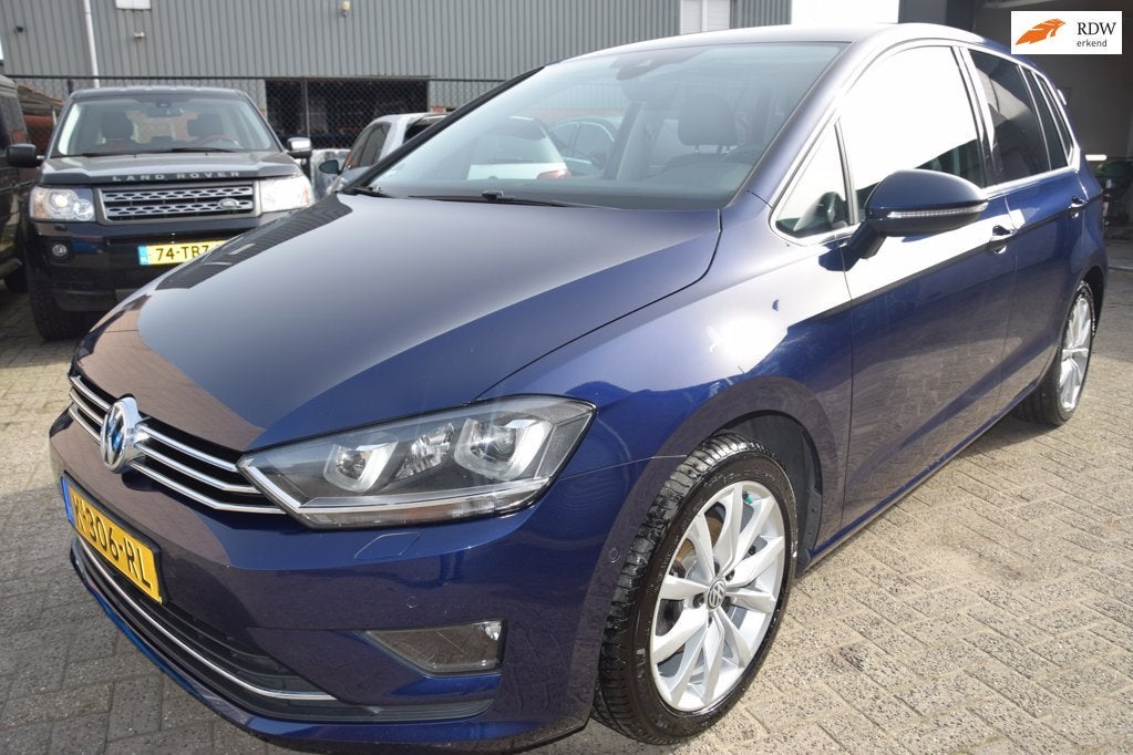 Volkswagen Golf Sportsvan 1.4 TSI Highline, Gebruikt, Euro 6, Blauw, Golf Sportsvan