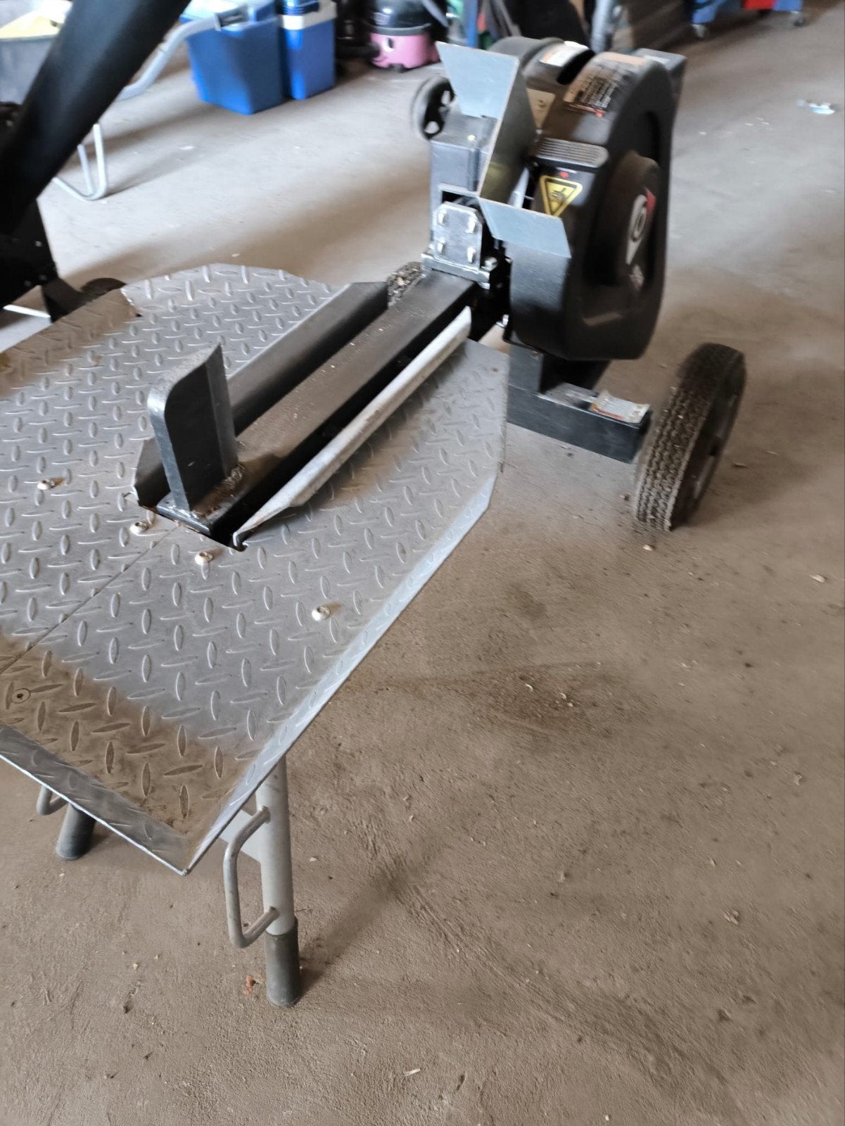 Jansen FS-20 Speed kinetische houtklover – benzine, Ophalen, Benzine, Jansen, Liggend