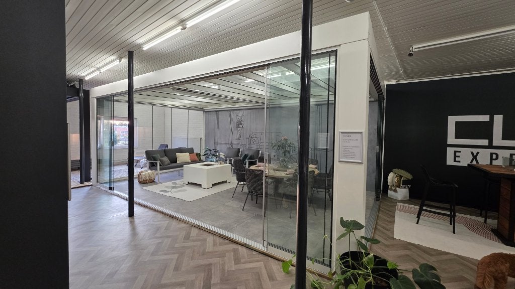 Cube aluminium veranda  (wit), Ophalen, Zo goed als nieuw