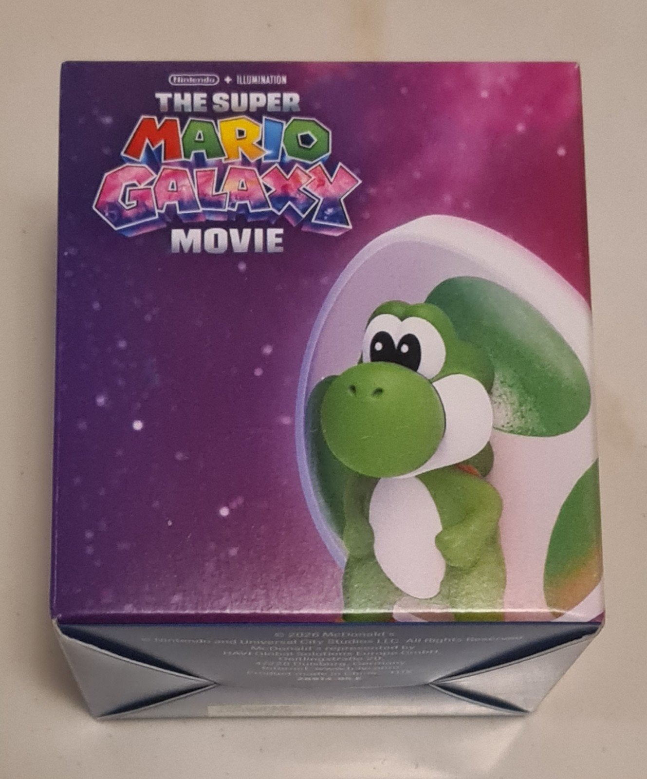 McDonald's Super Mario Galaxy Movie Yoshi – Happy Meal, Verzamelen, Ophalen of Verzenden, Nieuw