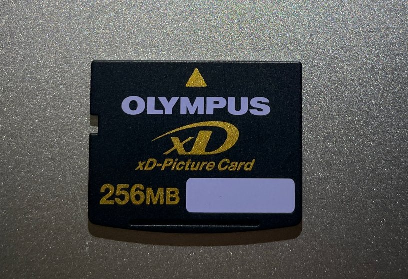 Olympus / Fujifilm xD-Picture Card - 256MB, XD, Gebruikt, Ophalen of Verzenden, Fotocamera