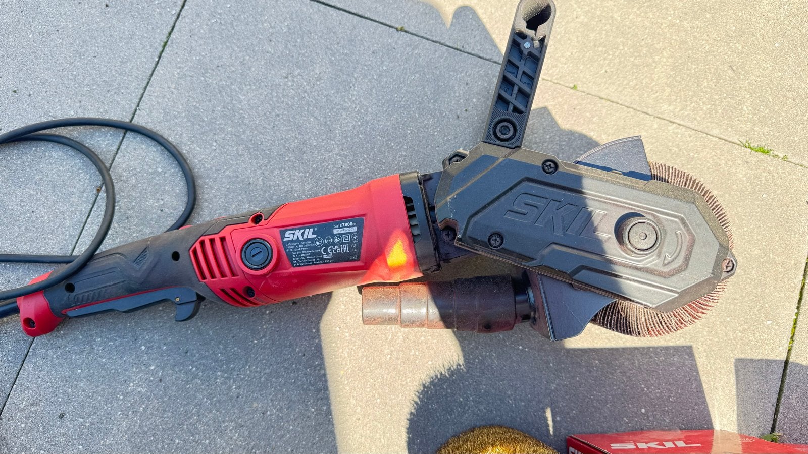 Skil schuurmachine, Ophalen of Verzenden, Zo goed als nieuw, 1200 watt of meer, Overige typen