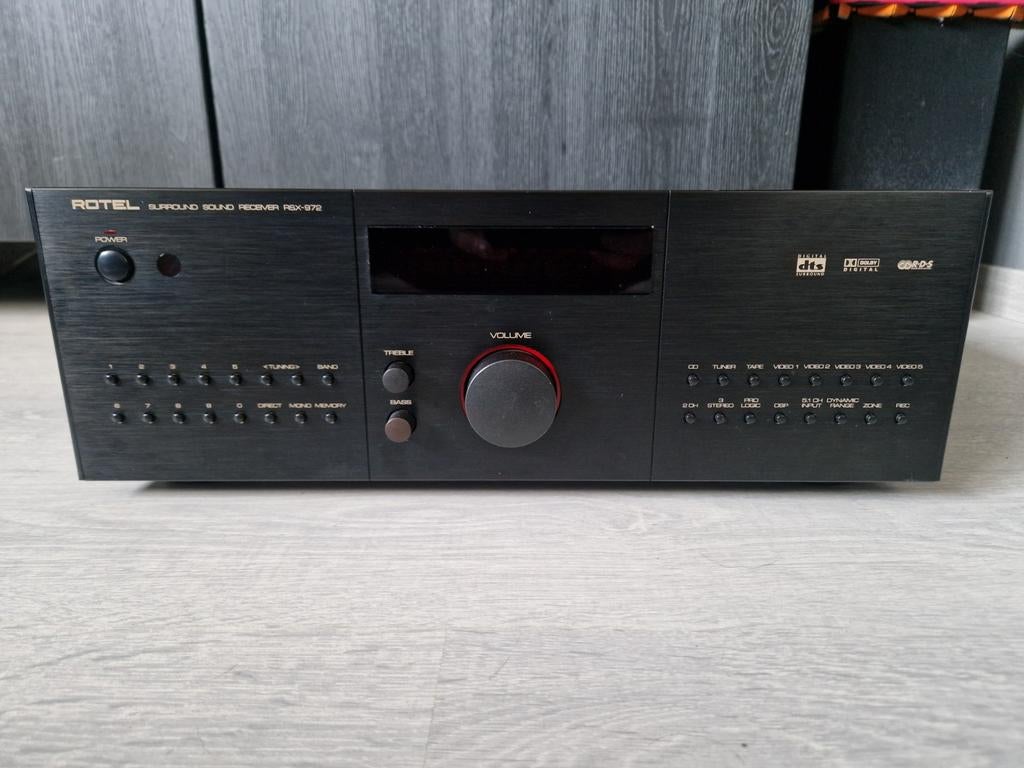 Rotel RSX-972 versterker/amplifier, getest en werkt, Audio, Tv en Foto, Ophalen, 120 watt of meer, Overige merken