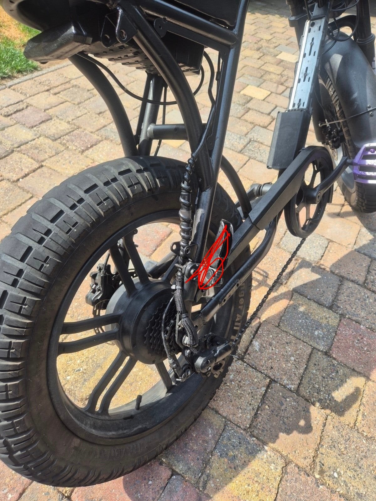 Snelle Fatbike met 1000W motor en extra accu's - Niet voor b, Gebruikt, Minder dan 47 cm, 50 km per accu of meer, Ophalen