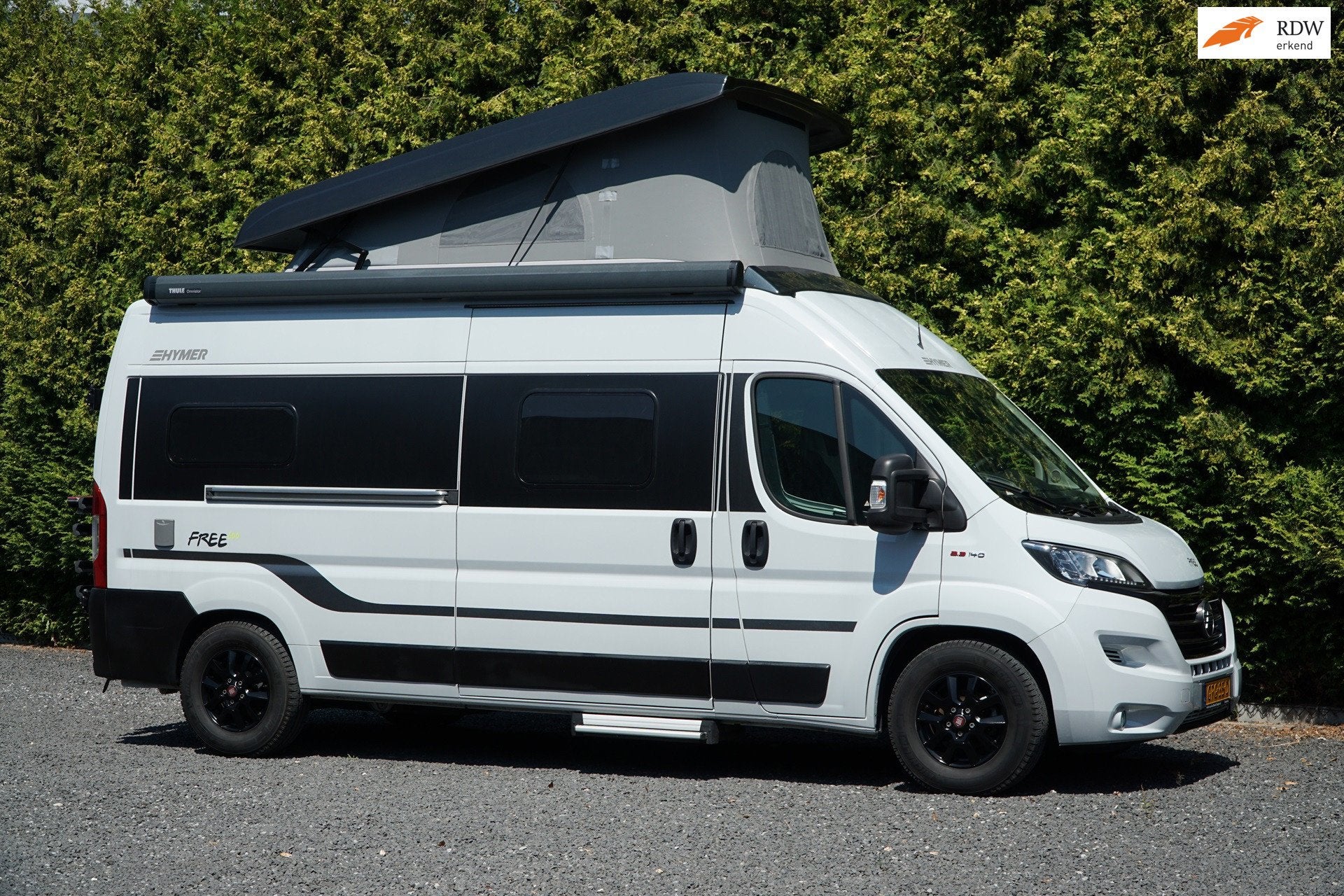 Hymer Free 600 Campus 5 Slaapplaatsen Slaapdak 140 MultiJet!, Buscamper of Camperbus, Bedrijf, Hymer, 5 tot 6 meter