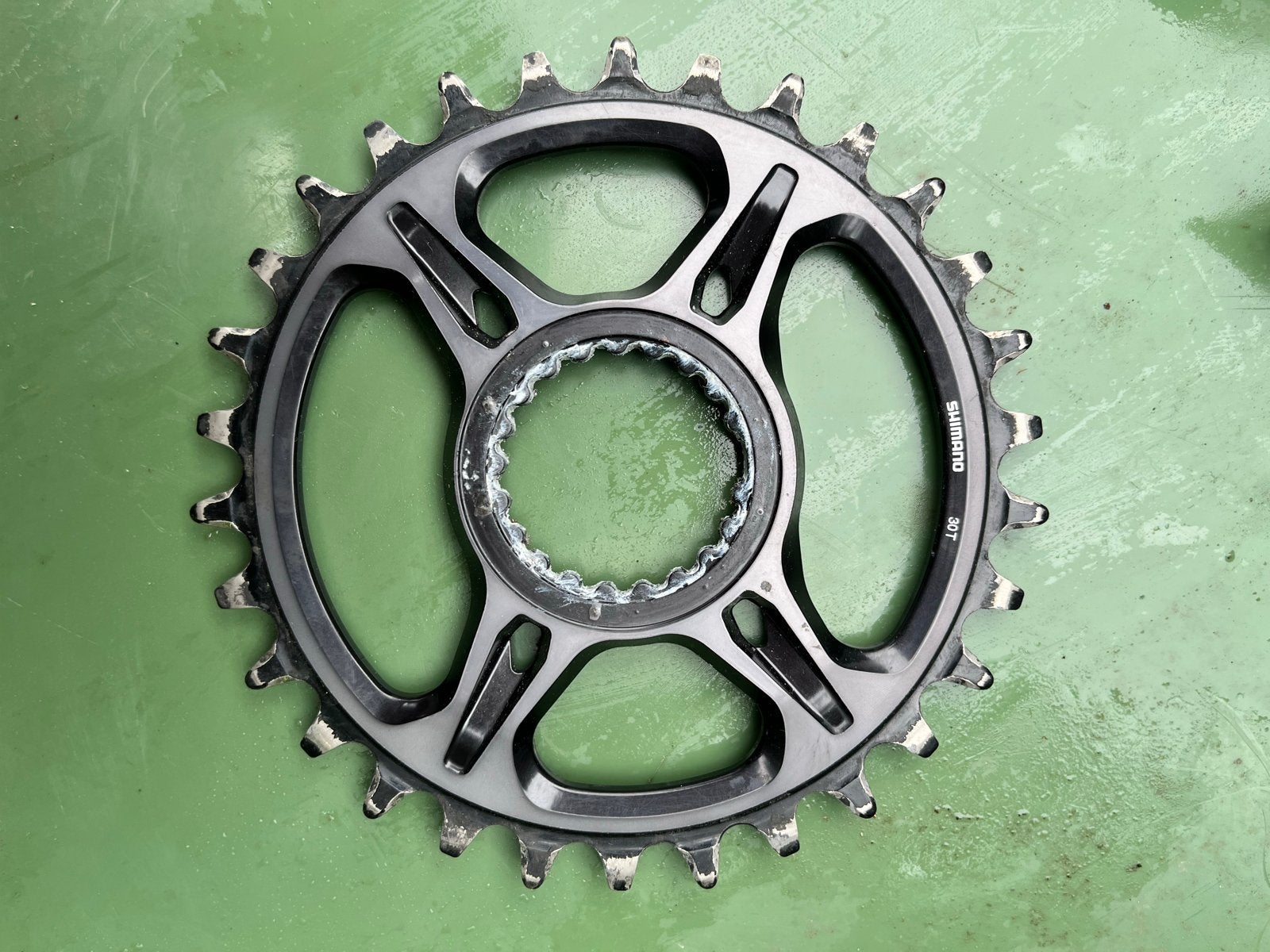 Shimano XTR FC-M9100 30T Kettingblad, Crankstel of Pedalen, Gebruikt, Ophalen of Verzenden, Aluminium