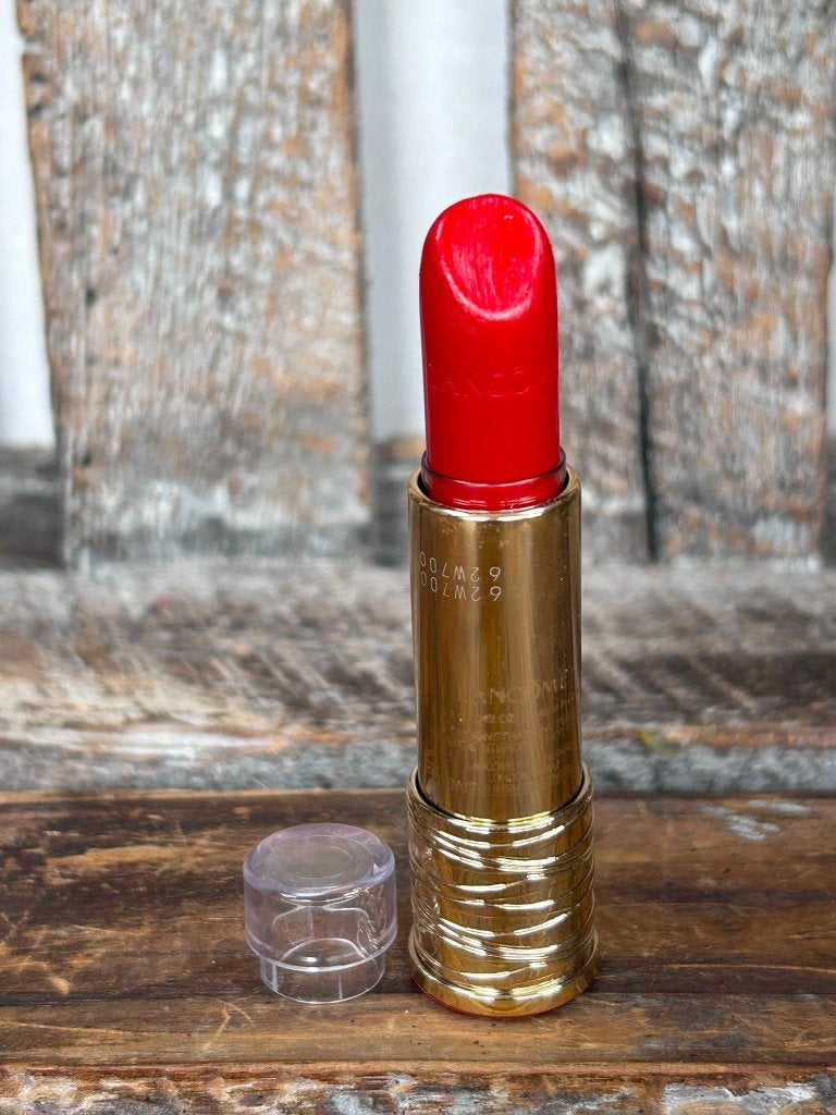 Lancome Cream Lipstick 139 Rouge Grandiose, Lippen, Ophalen of Verzenden, Zo goed als nieuw, Make-up