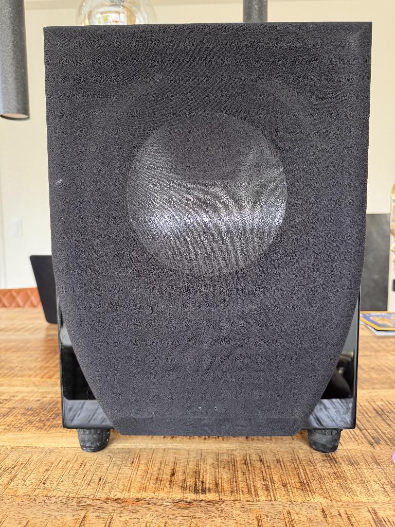 Elac Subwoofer 211.2 met Monacor SAM 300D versterker, Audio, Tv en Foto, Luidsprekers, Gebruikt, Subwoofer, 120 watt of meer, Ophalen
