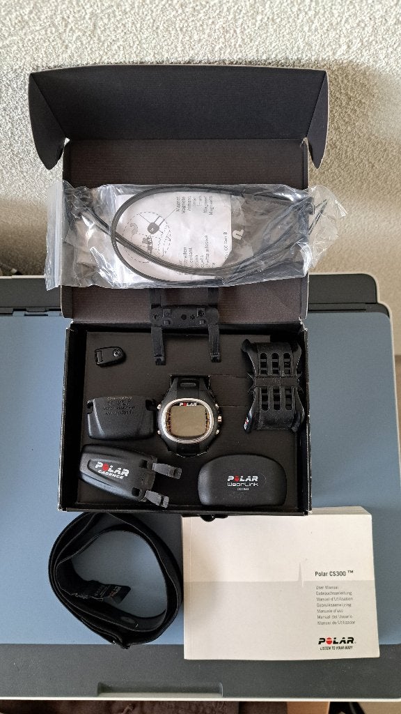 Polar CS300 Fietscomputer met Hartslagmeter en Cadanssensor, Nieuw, Ophalen of Verzenden, Polar, Android