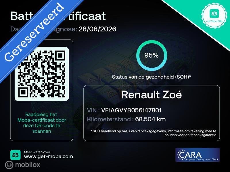 Foto 18 van Renault Zoe Q210 Zen Quickcharge 22 kWh KOOPACCU
