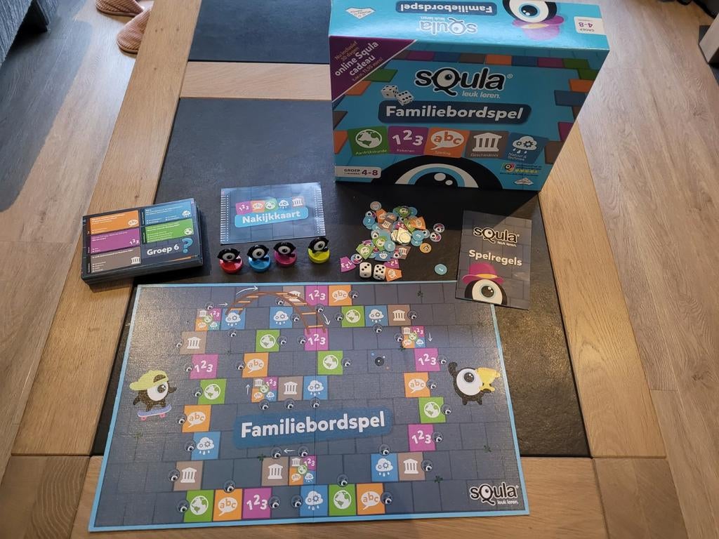 Squla bordspel, Ophalen of Verzenden, Zo goed als nieuw