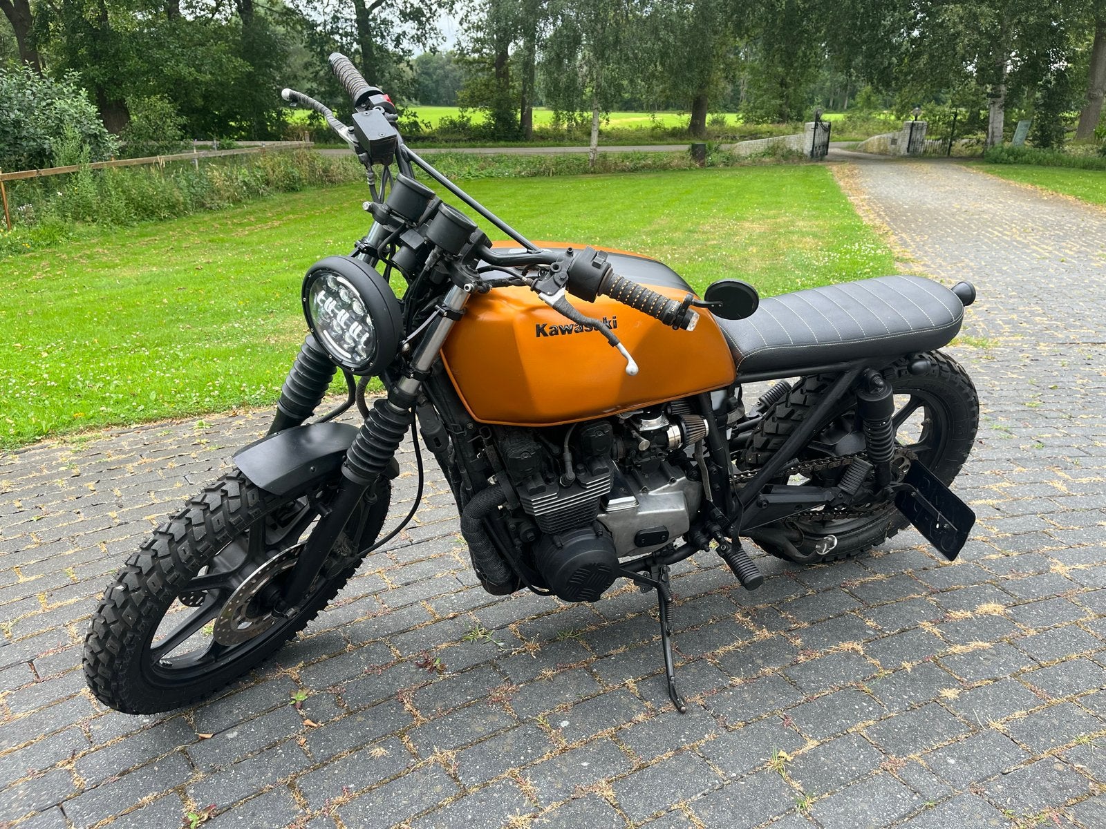Kawasaki Z750 Scrambler | 1985 | LAATSTE KANS/PRIJSVERLAAGD, Motoren, 4 cilinders, Motorrijbewijs A, Gebruikt, Particulier