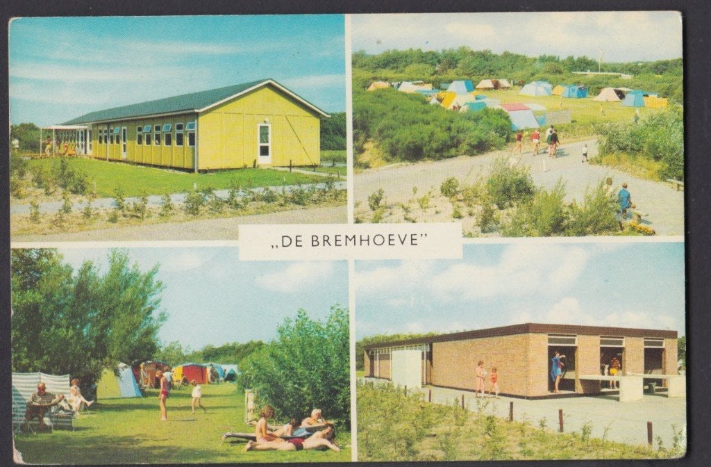 Renesse Kampeercentrum De Brenhoeve 1966 gelopen, Ophalen of Verzenden, 1960 tot 1980, Gelopen, Zeeland