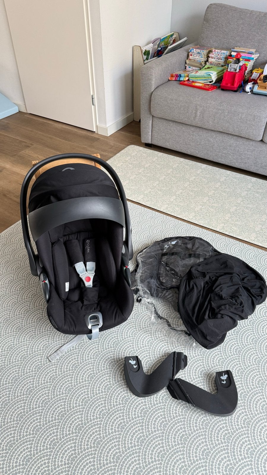 Cybex Platinum Cloud T i-Size with accessories, Autogordel, Zijbescherming, Zo goed als nieuw, 0 t/m 13 kg