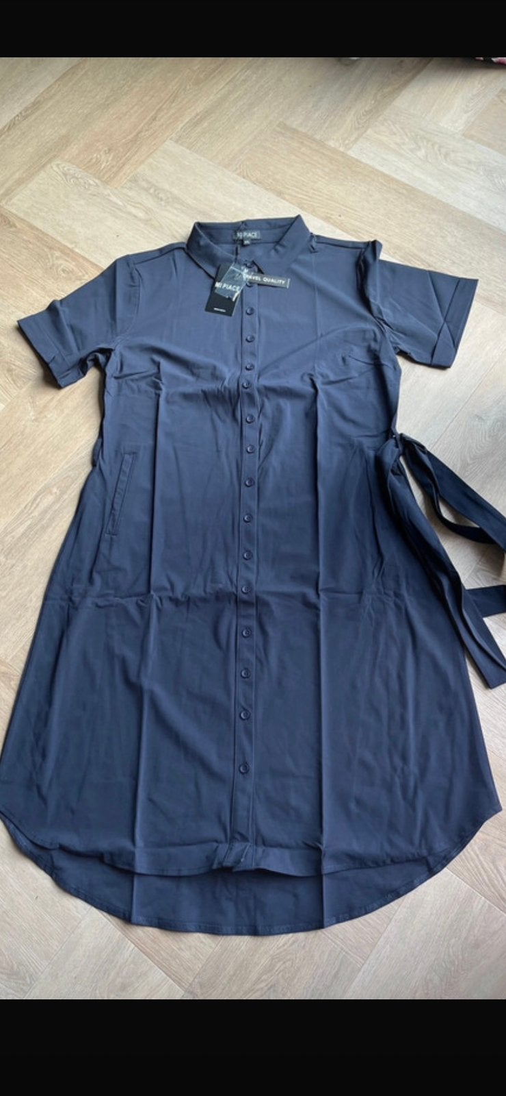Dames jurk maat L Mi Piace, Maat 38/40 (M), Blauw, Ophalen of Verzenden, Zo goed als nieuw
