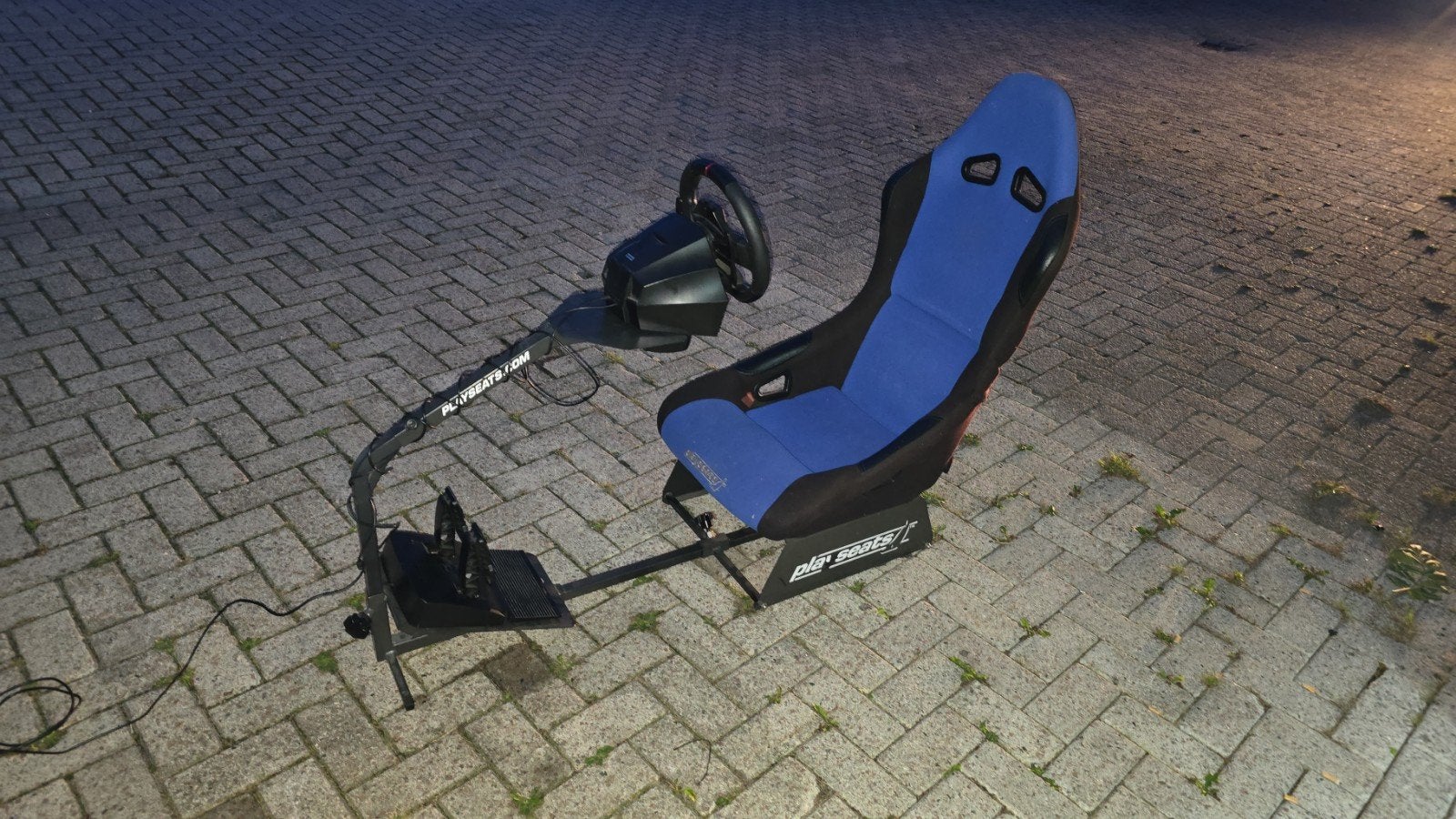 Playseat met Hori RWA Racestuur en pedalen, Racestoel, Gebruikt, Playseat, Ophalen