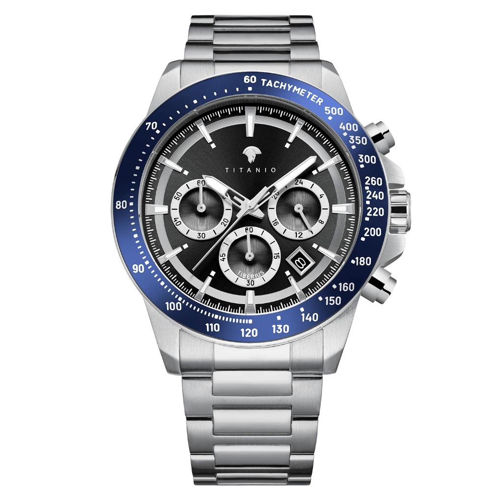 herenhorloge JACOB ZECH. Nieuw in doos met certificaat., Overige merken, Staal, Polshorloge, Nieuw