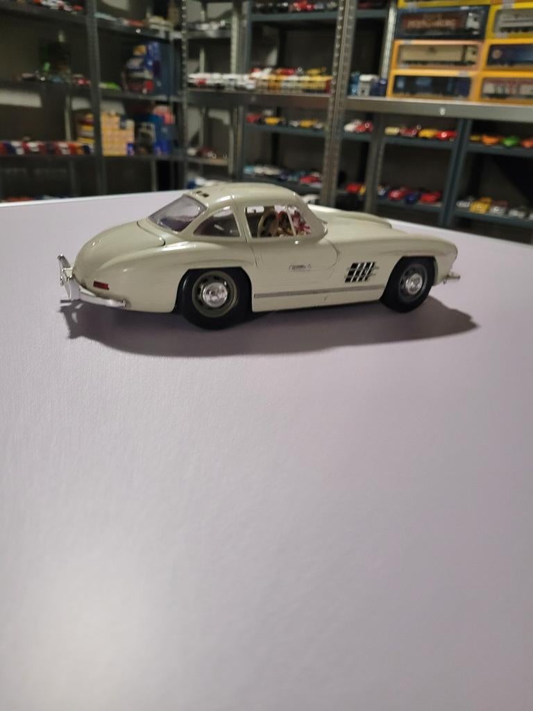 Mercedes 300slr, Auto, Burago, Burago, Ophalen of Verzenden