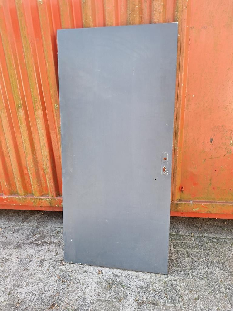 Gebruikte poort - Grijs, 200-215 cm hoog, Ophalen of Verzenden, Gebruikt