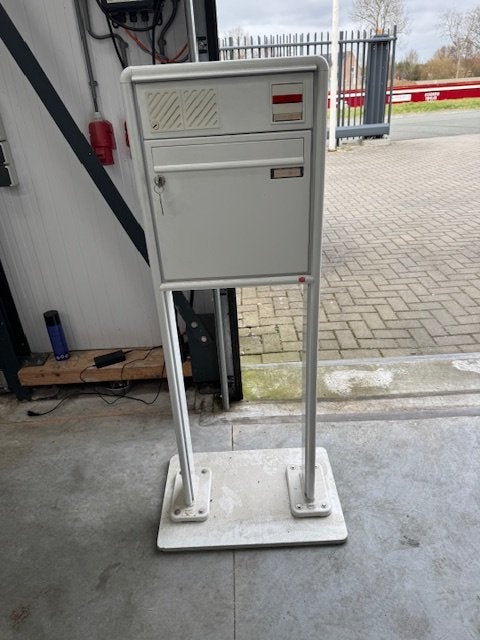 Renz brievenbus, met optie voor intercom, Ophalen, Gebruikt, Staande brievenbus