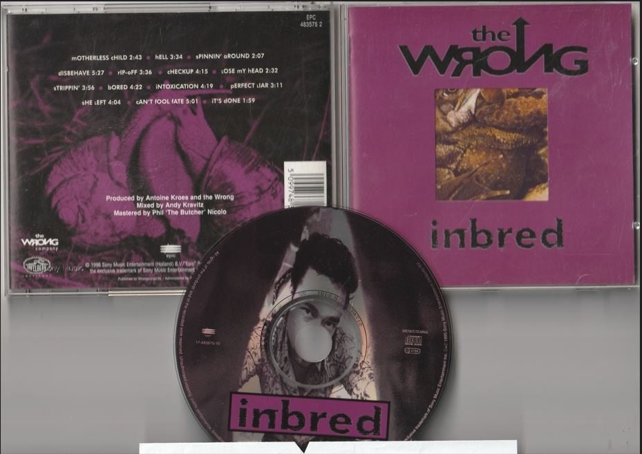 The Wrong - Inbred, Cd's en Dvd's, Ophalen of Verzenden, Zo goed als nieuw, Poprock