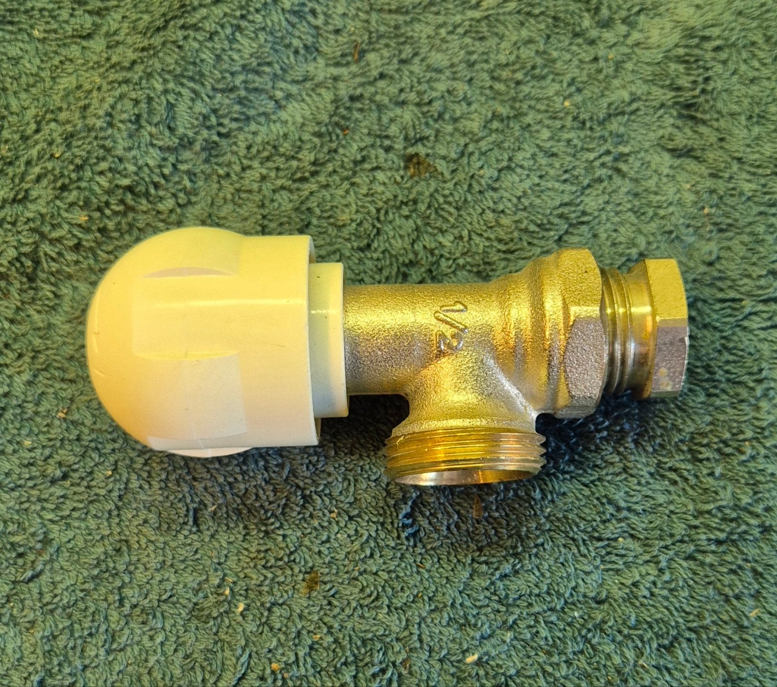 Nieuwe Handbediende Radiatorkraan 1/2" - Haaks Model
​Beschr, Ophalen