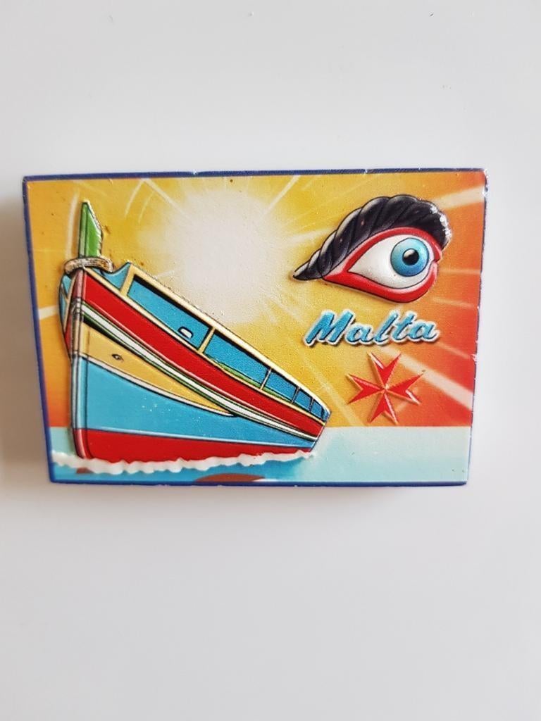 Koelkastmagneetje Malta ***zgan***, Ophalen of Verzenden, Zo goed als nieuw