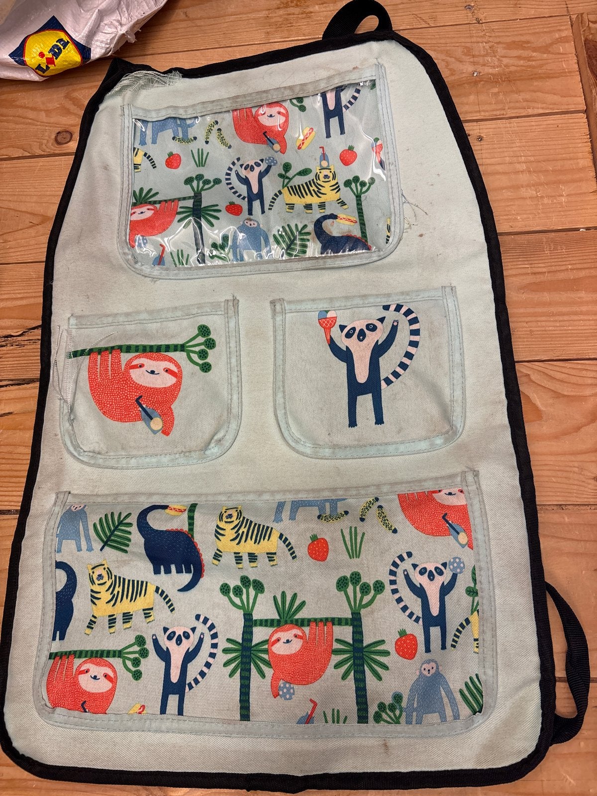 Auto organizer met dierenprint voor kinderen, Kinderen en Baby's, Ophalen, Gebruikt