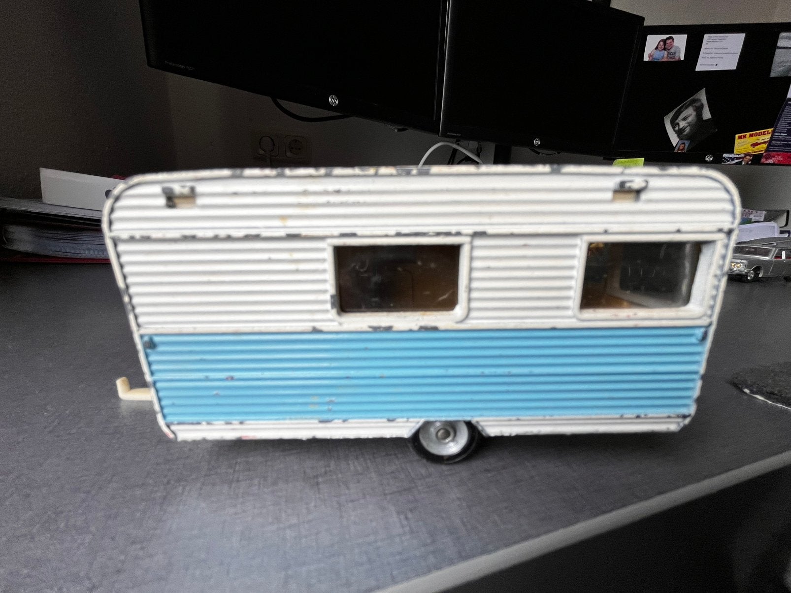 DINKY TOYS CARAVANE CARAVELAIR 564, Ophalen of Verzenden, Gebruikt, Auto, Dinky Toys