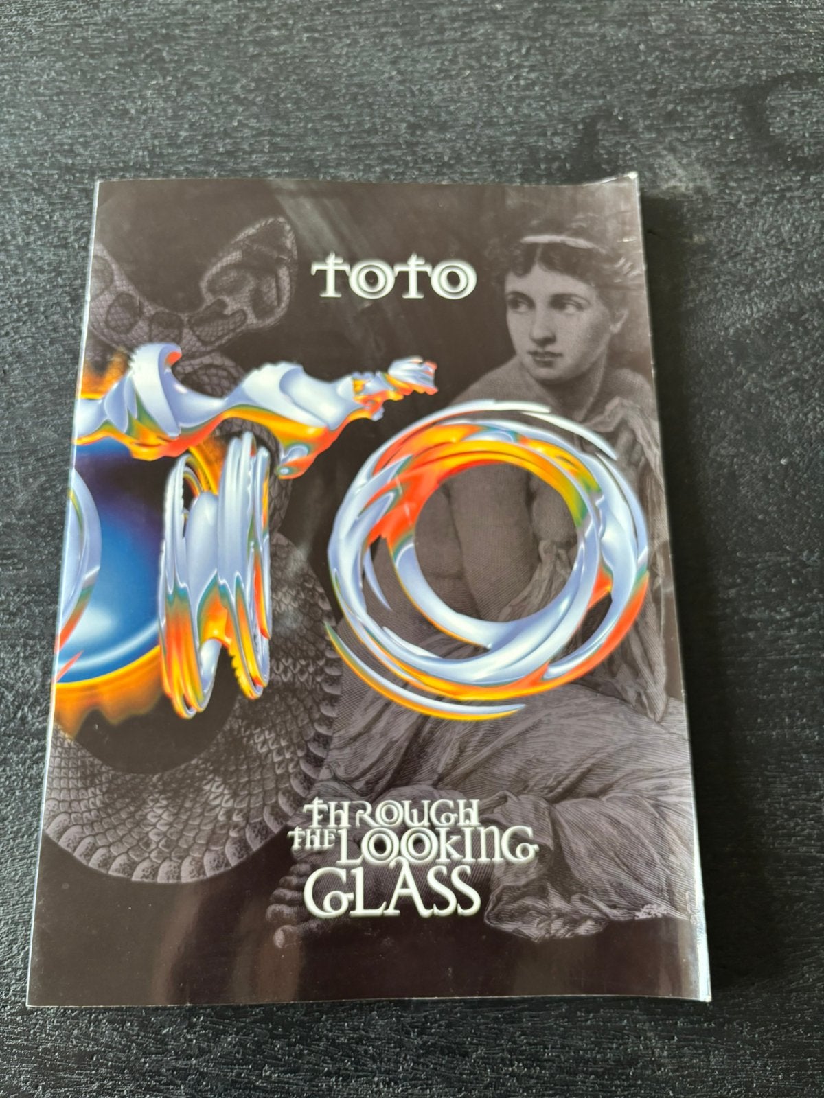 Toto through the looking Glass folder boek tour muziek, Ophalen of Verzenden, Zo goed als nieuw