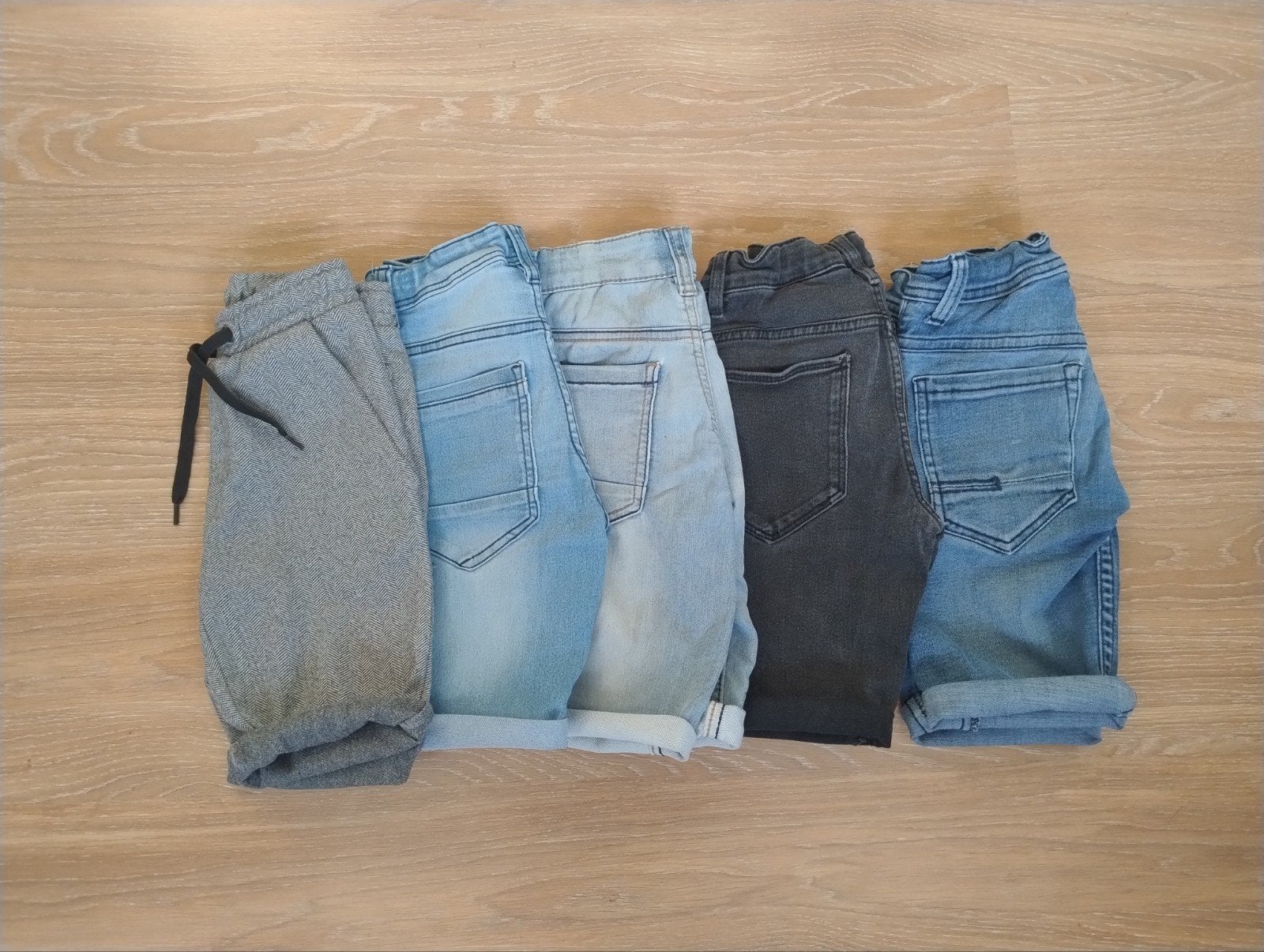 Korte broeken 5 stuks maat 128 t/m 140, Kinderen en Baby's, Gebruikt, Jongen, Retour, Ophalen
