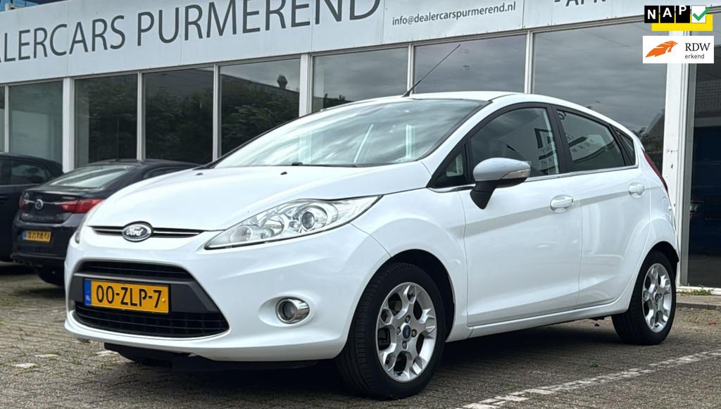 Ford Fiesta 1.25 Titanium, Auto's, Ford, Bedrijf, Te koop, Fiësta, ABS, Airbags, Airconditioning, Boordcomputer, Centrale vergrendeling