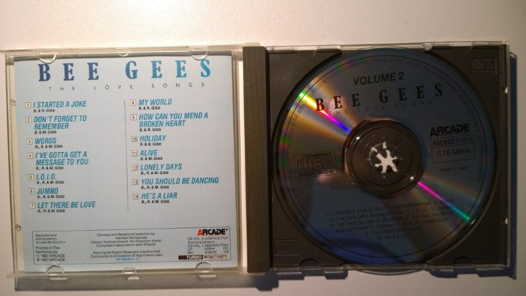 Bee Gees - The Love Songs (Volume 2), Ophalen of Verzenden, 1970 - 1979, Zo goed als nieuw