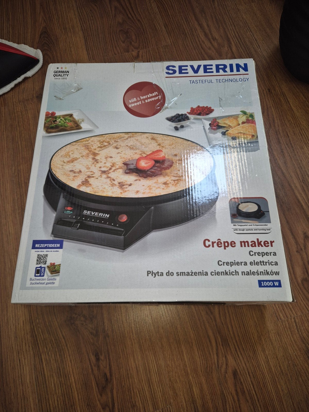 Severin crepemaker, Huis en Inrichting, Keuken | Keukenbenodigdheden, Ophalen of Verzenden