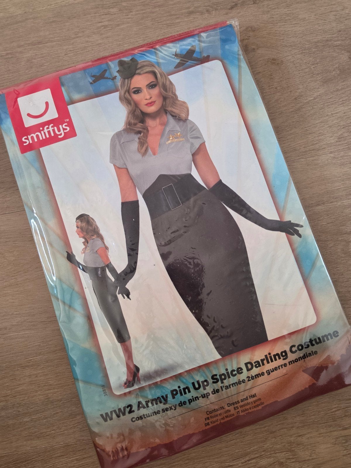 nieuw army stewardess outfit maat S, Ophalen of Verzenden, Nieuw, Carnaval