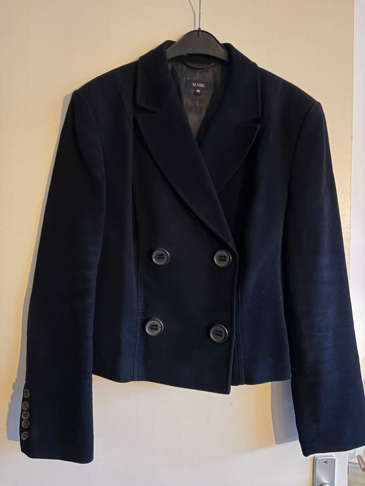 MARK colbert mt 46, Ophalen, Zo goed als nieuw, Maat 46/48 (XL) of groter, Blauw