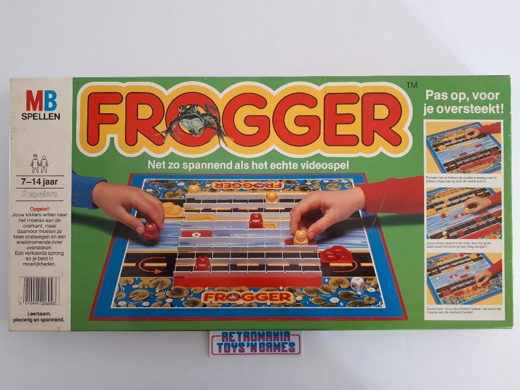 bordspel MB - frogger, Hobby en Vrije tijd, Gezelschapsspellen | Bordspellen, Verzenden, -, -, -